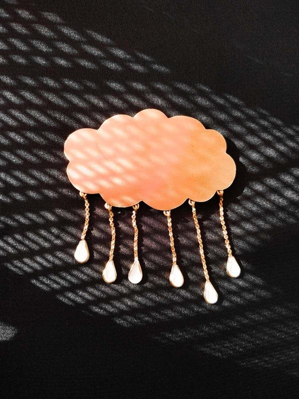 CLOUD BROOCH
