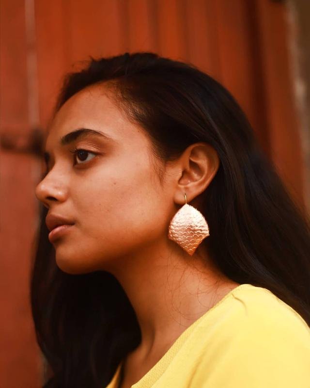 SHIELD EARRINGS
